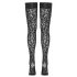 Cottelli Legwear - tajice s printom pantere (crne)  - 3