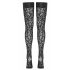 Cottelli Legwear - tajice s printom pantere (crne)  - 3