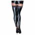 Noir - Lace Shiny Thigh Fix (crna) 