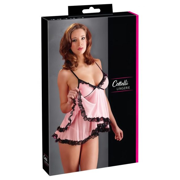 Cottelli - Slatka, nabrana zavodnica - babydoll - M