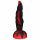 OgazR Hell Dong - gumeni groovy dildo - 20 cm (crno-crveni) 