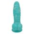 OgazR Sea Serpent - gumeni groovy dildo - 17 cm (plavo-bijeli) 