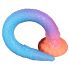 OgazR XXL Eel - fluorescentni analni dildo - 47 cm (roza) 