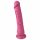 OgazR Optimus - realističan dildo s ljepljivim stopalima - 22 cm (roza) 