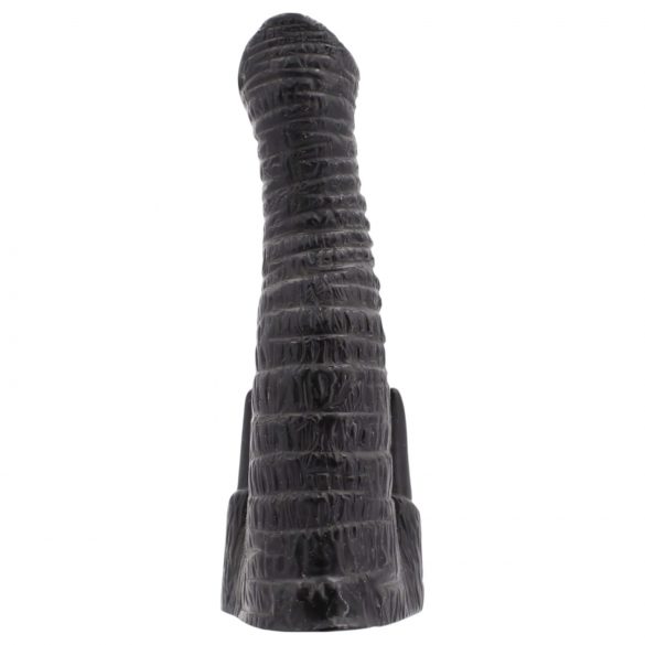 AnimHole Djumbo - dildo od slonove surle - 18cm (crni) 