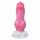 Animalorny Bulldog - pseći penis dildo - 17 cm (roza) 