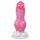 Animalorny Bulldog - pseći penis dildo - 17 cm (roza) 