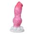 Animalorny Bulldog - pseći penis dildo - 17 cm (roza) 