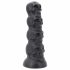 Toppedmonster - lubanja dildo - 22 cm (crna) 