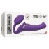 Strap-on-me M - vibrator bez naramenica - srednji (ljubičasti) 