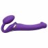 Strap-on-me M - vibrator bez naramenica - srednji (ljubičasti) 