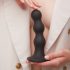 Strap-on-me Balls S - loptasti dildo (crni) 