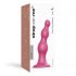 / Strap-on-me Beads L - perle, strap-on dildo (roza) 