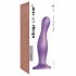 Strap-on-me Curvy L - valoviti, strap-on dildo (ljubičasti) 