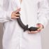 / Strap-on-me Swith Semi-Realistic XXL - 2u1 silikonski dildo (crni) 