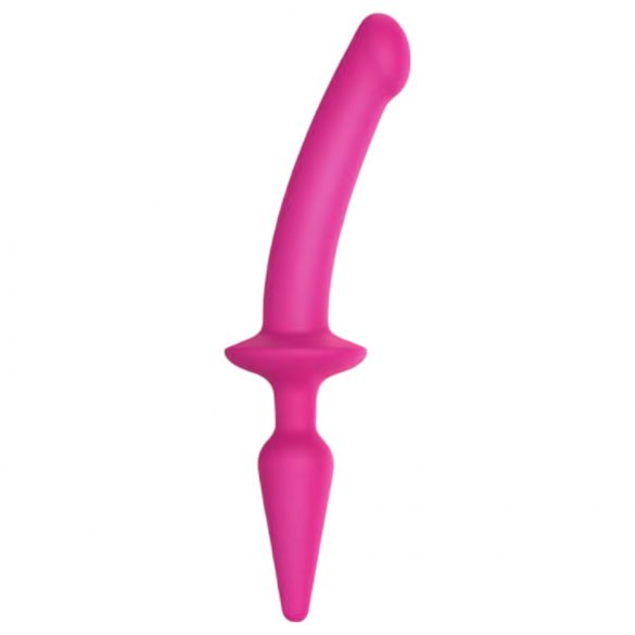 / Strap-on-me Swith Semi-Realistic S - 2u1 silikonski dildo (roza)