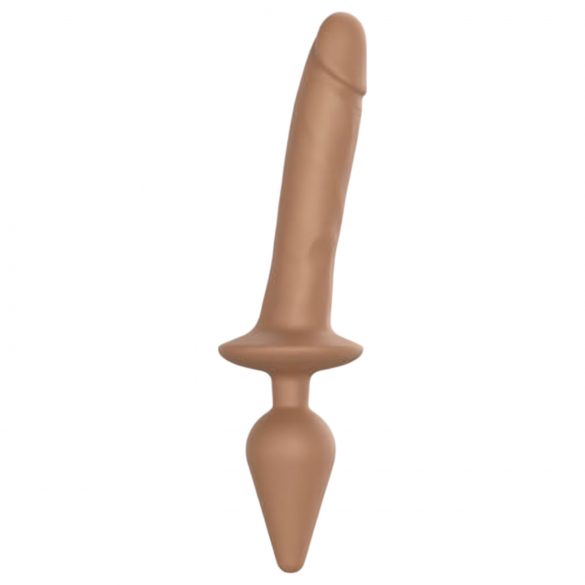 / Strap-on-me Swith Realistic L - 2u1 silikonski dildo (prirodni)