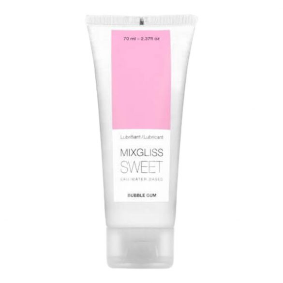 Mixgliss Sweet Bubble Gum - lubrikant na bazi vode - žvakaća guma (70ml) 