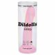 Dildolls Glitzy - silikonski dildo s ljepljivim stopalima (roza) 