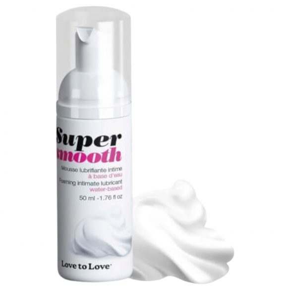 Love to Love Super Smooth - lubrikantna pjena na bazi vode (50 ml) 