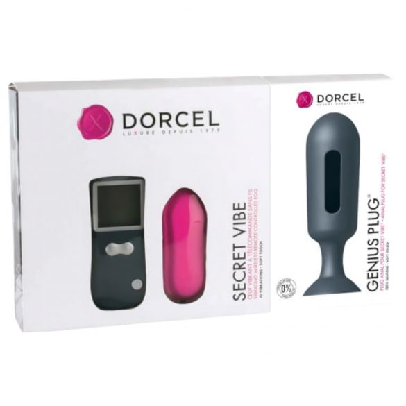 Dorcel Secret Vibe - set radio vibrirajućih jaja (2 dijela) 