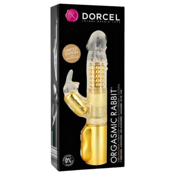 Dorcel Orgasmic Rabbit - vibrator za klitor (zlato) 