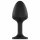 Dorcel Geisha Plug Diamond XL - analni dildo od bijelog kamena (crni) 