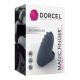 Dorcel Magic Finger - punjivi, vibrator za prste (siv) 