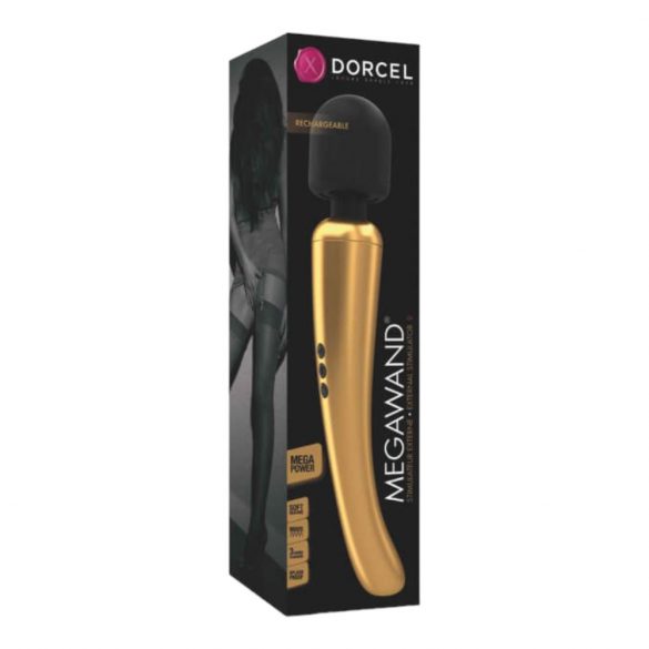 Dorcel Megawand - bežični vibrator za masažu (zlatni) 