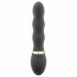 Dorcel Too Much 2.0 - punjivi vibrator s 3 motora (crno-zlatni) 