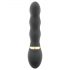 Dorcel Too Much 2.0 - punjivi vibrator s 3 motora (crno-zlatni) 