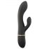 Dorcel Glam Rabbit - vibrator za klitoris na baterije (crni) 