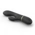 Dorcel Glam Rabbit - vibrator za klitoris na baterije (crni) 