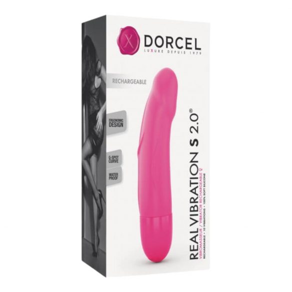 Dorcel Real Vibration S 2.0 - bežični vibrator (ružičasti) 