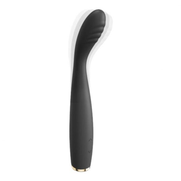 Dorcel G-slim - vibrator na baterije, G-točka (crni) 