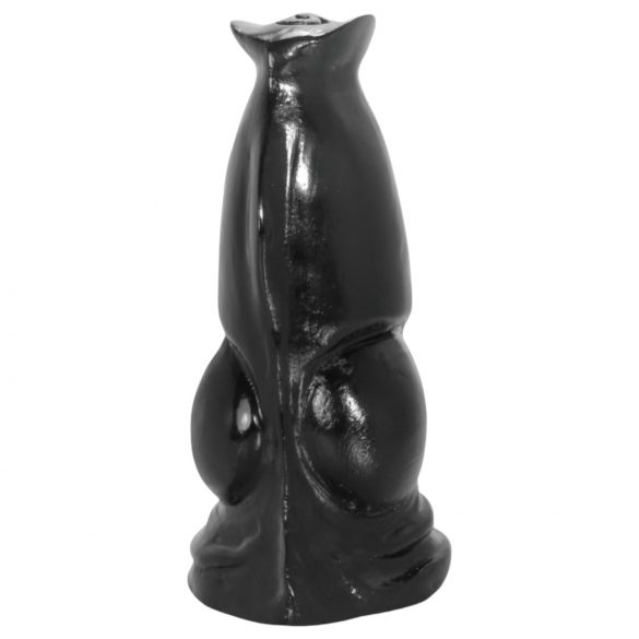 AnimHole Wolf - dildo za penis vuka - 21 cm (crni) 