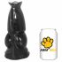 AnimHole Wolf - dildo za penis vuka - 21 cm (crni) 