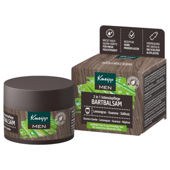 Kneipp MEN - 2u1 Intenzivni balzam za njegu brade (50ml)