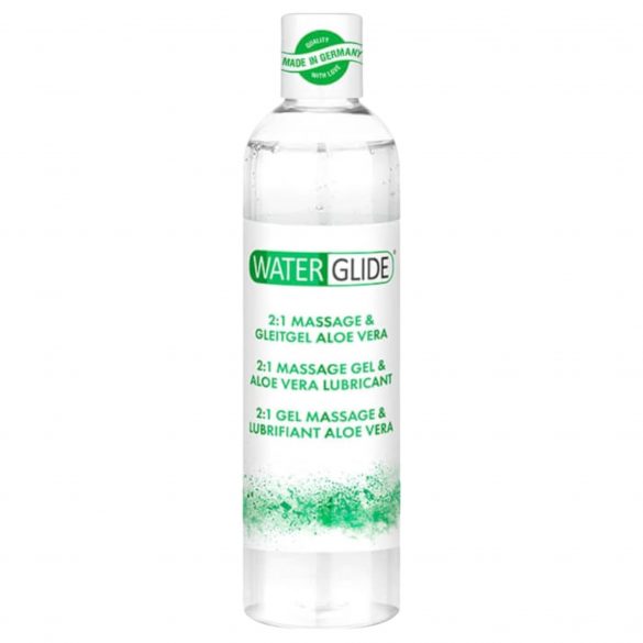 Waterglide 2u1 - lubrikant i gel za masažu na vodenoj bazi aloe vere (300ml) 