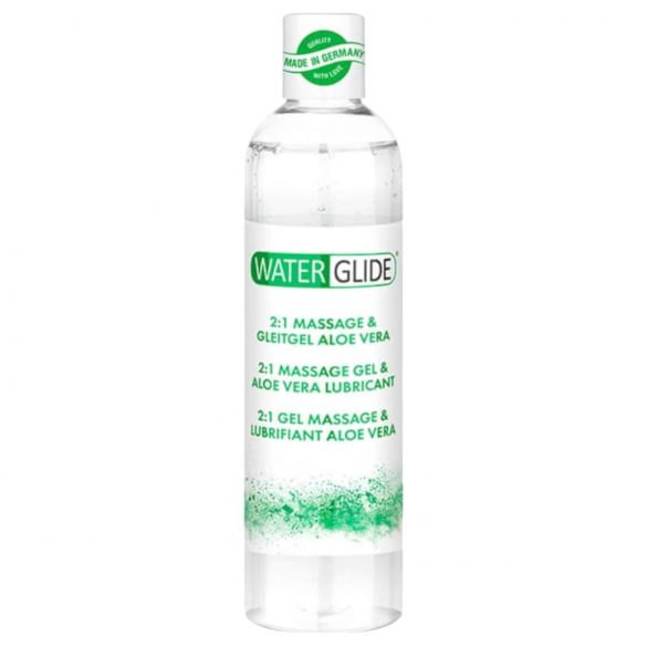 Waterglide 2u1 – lubrikant i masažni gel s aloe verom (300 ml)