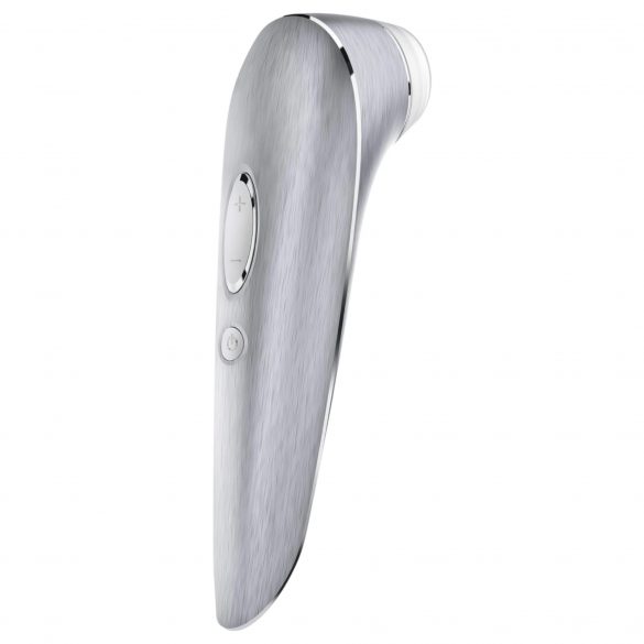 Satisfyer Luxury High Fashion - stimulator klitorisa zračnim valovima (srebrni) 