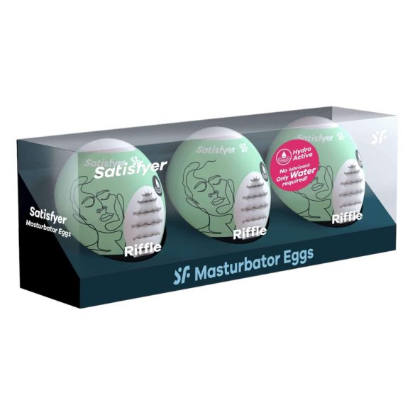 Satisfyer Egg Riffle - set jaja za masturbaciju (3 kom) 