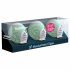 Satisfyer Egg Riffle - set masturbacijskih jaja (3 komada)