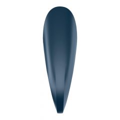   Satisfyer Rocket Ring - vodootporan, vibrirajući prsten za penis (sivo-plavi)