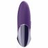 Satisfyer Purple Pleasure - punjivi vibrator za klitoris (ljubičasti) 