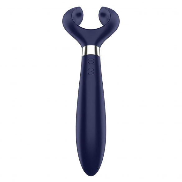 Satisfyer Endless Fun - punjivi, vodootporni vibrator za par (plavi) 