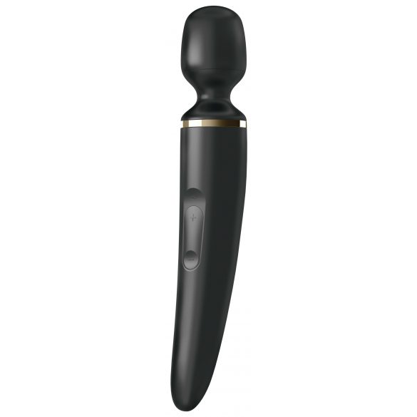 Satisfyer Wand-er Woman - vibrator za masažu na baterije, vodootporan (crni) 