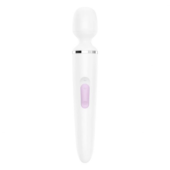 Satisfyer Wand-er Woman - vibrator za masažu na baterije, vodootporan (bijeli) 