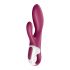 Satisfyer Heated Affair - grijanje, vibrator za klitoris (crveni) 