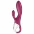 Satisfyer Heated Affair - grijanje, vibrator za klitoris (crveni) 